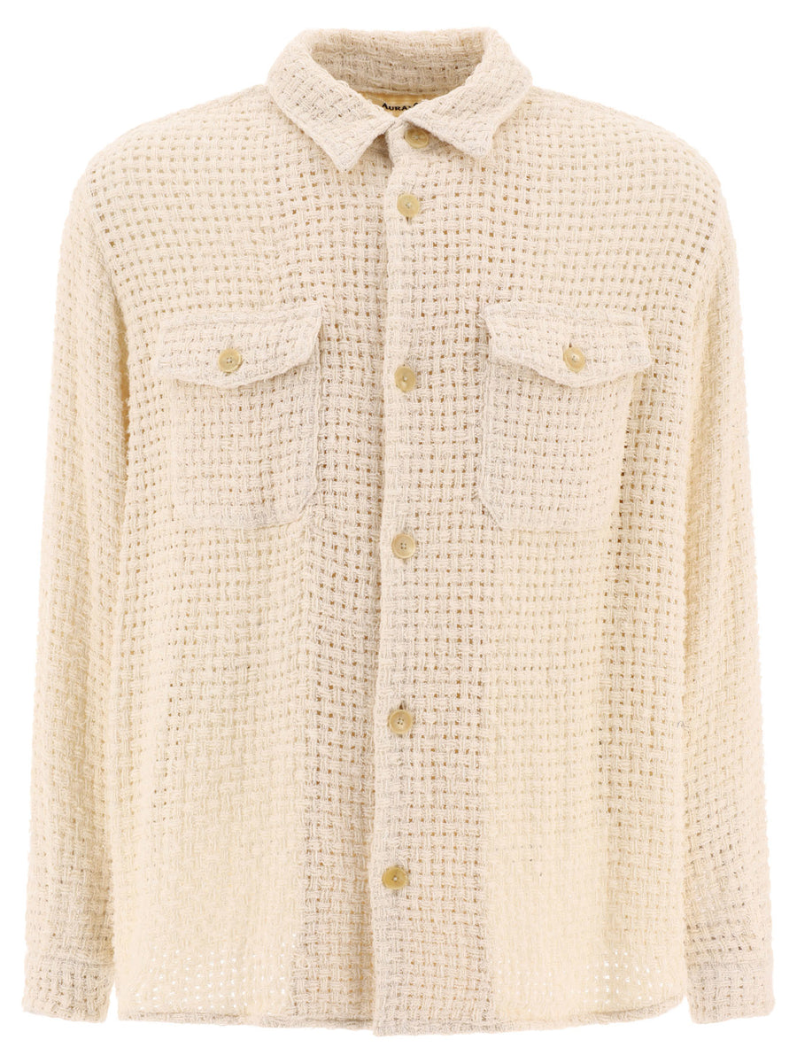 Auralee“ Homespun Summer Tweed”衬衫| Balardi