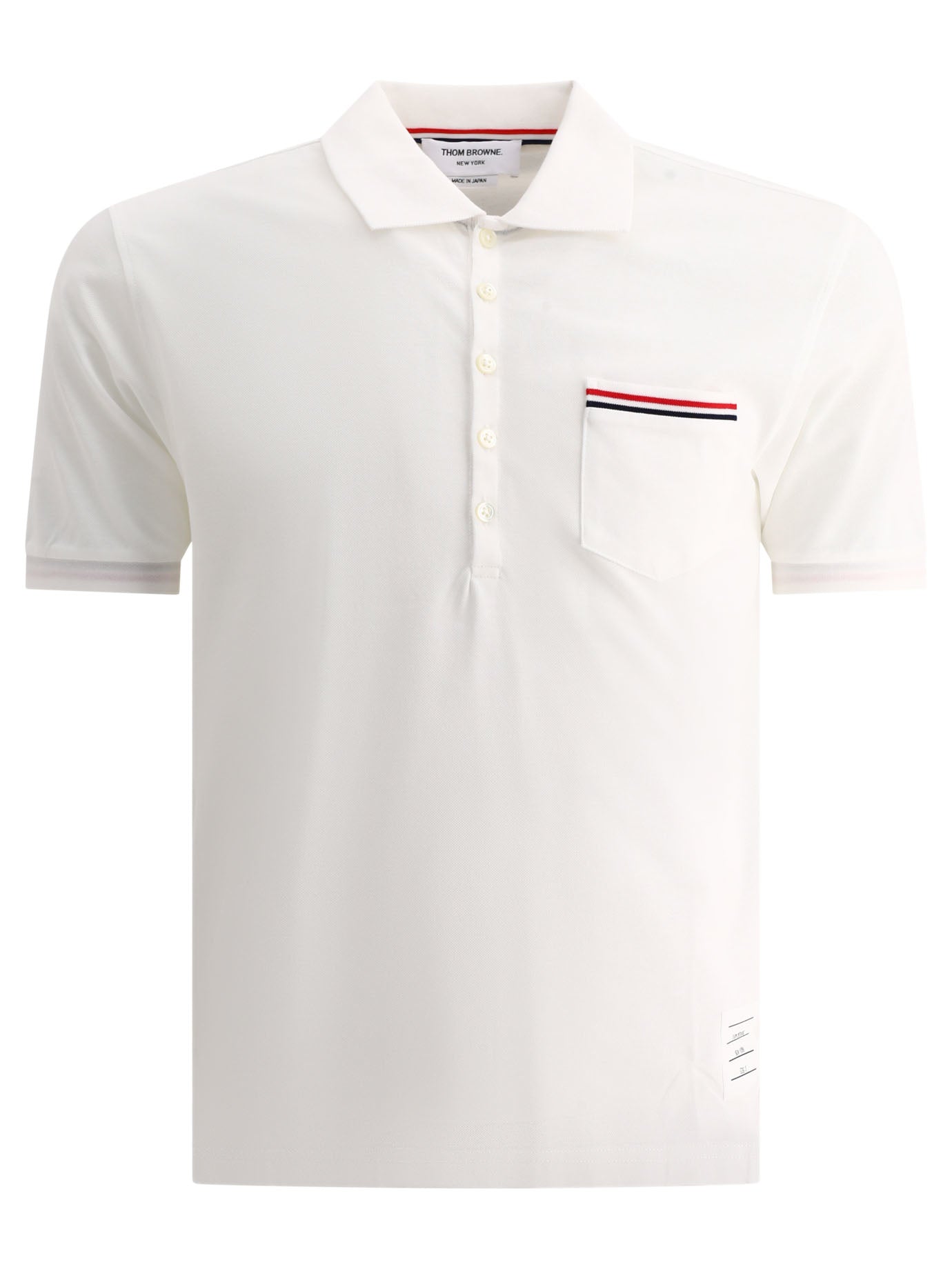 Thom Browne Gray Pocket Polo