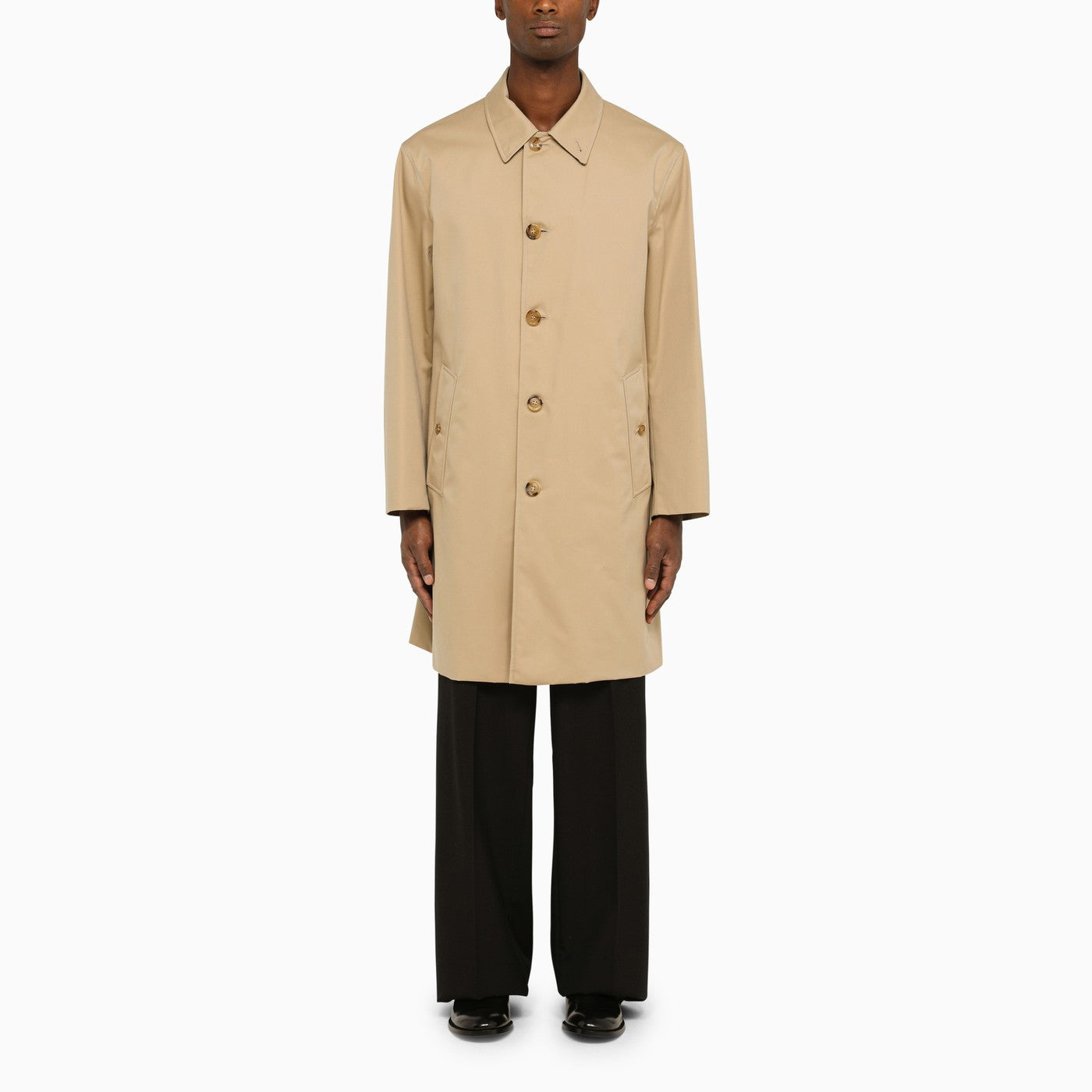 Canvas trench coat on sale mens