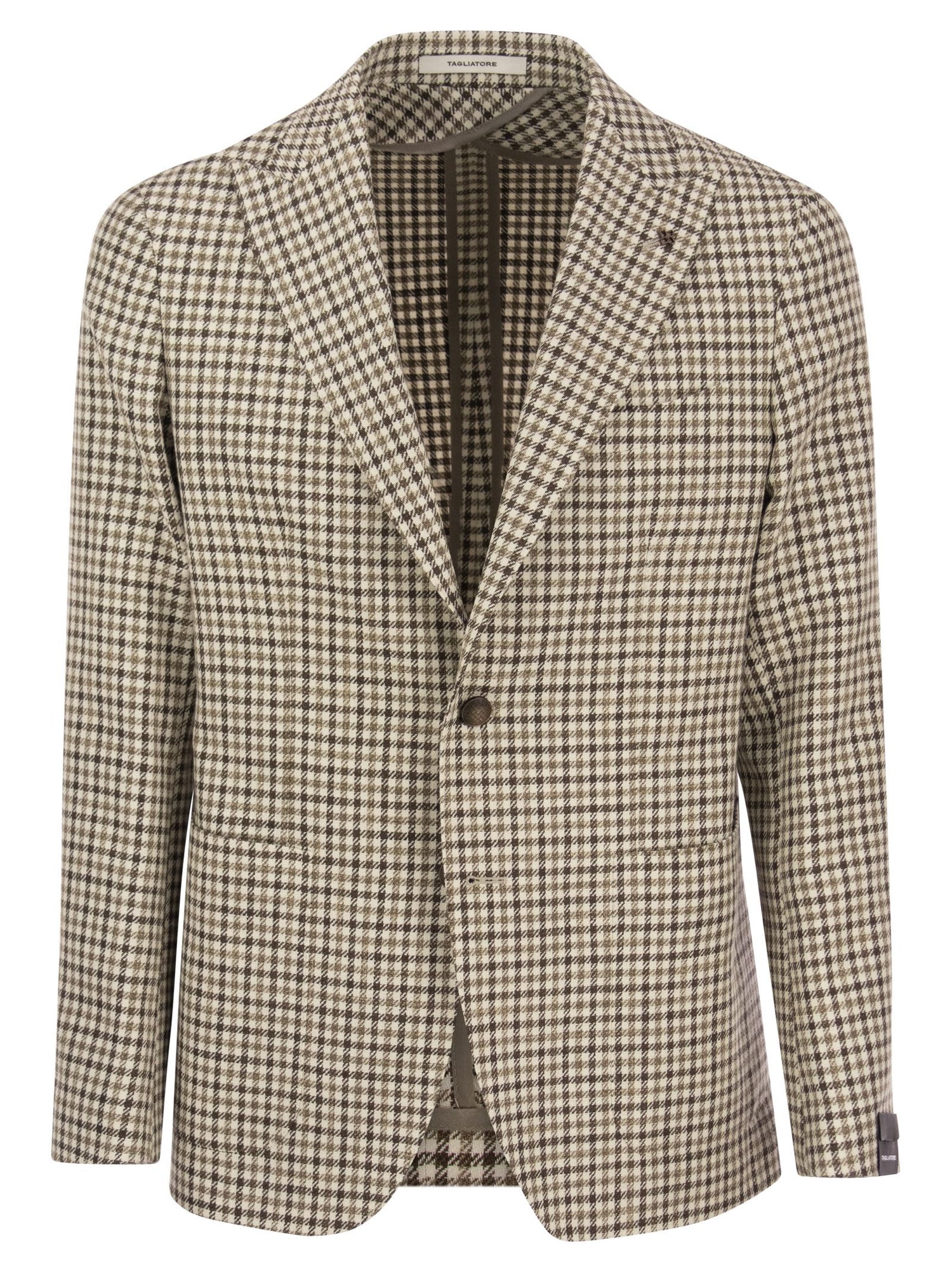 Tagliatore Jacket With Checked Pattern | Balardi