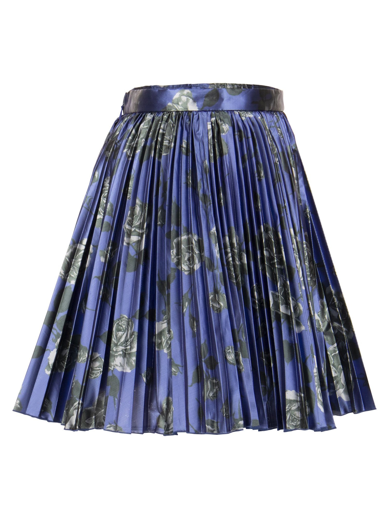 Valentino navy 2025 pleated skirt