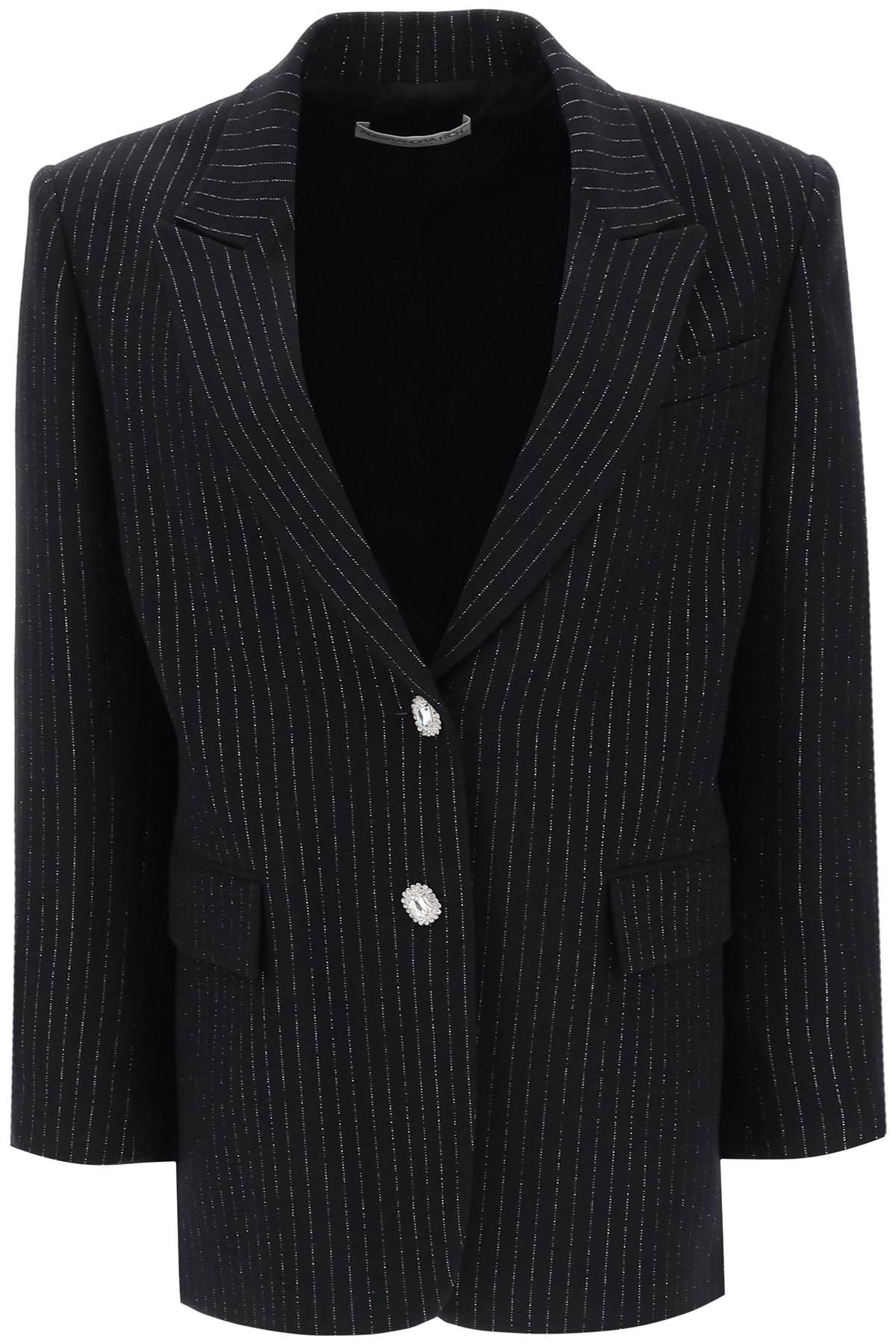 Alessandra Rich Lurex Pinstriped Jacket Balardi