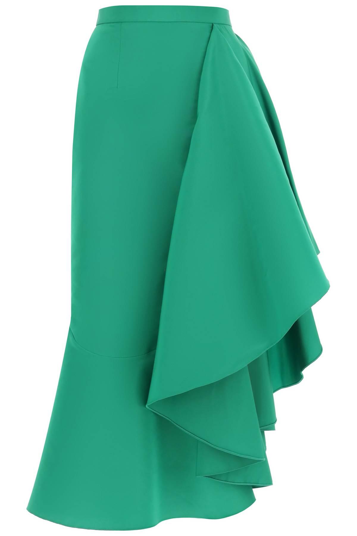 Alexander mcqueen discount asymmetric skirt