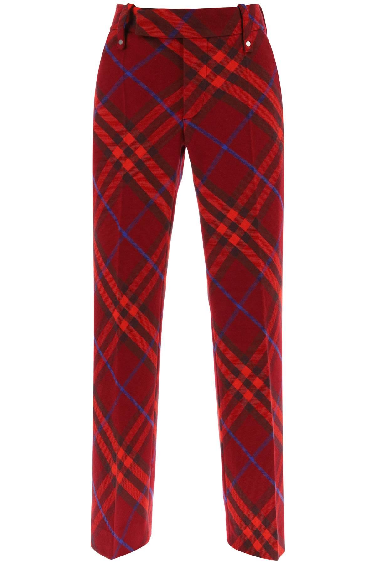 Burberry on sale tartan pants